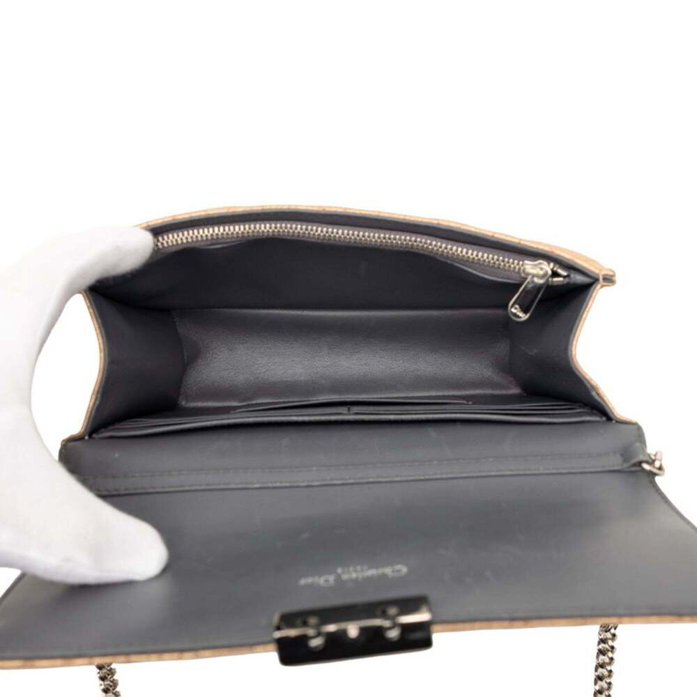 CHRISTIAN DIOR Gold Leather Shoulder Bag - Picture 4 of 7